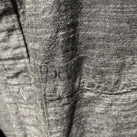 Mens Hurley Button Down Long Sleeve Shirt XL - Picture 3 of 4